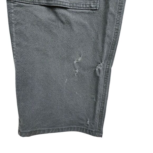 Carhartt Pants 103334 Rugged Flex Relaxed Fit Duck Double-Front Gray 40x34 - Picture 6 of 9